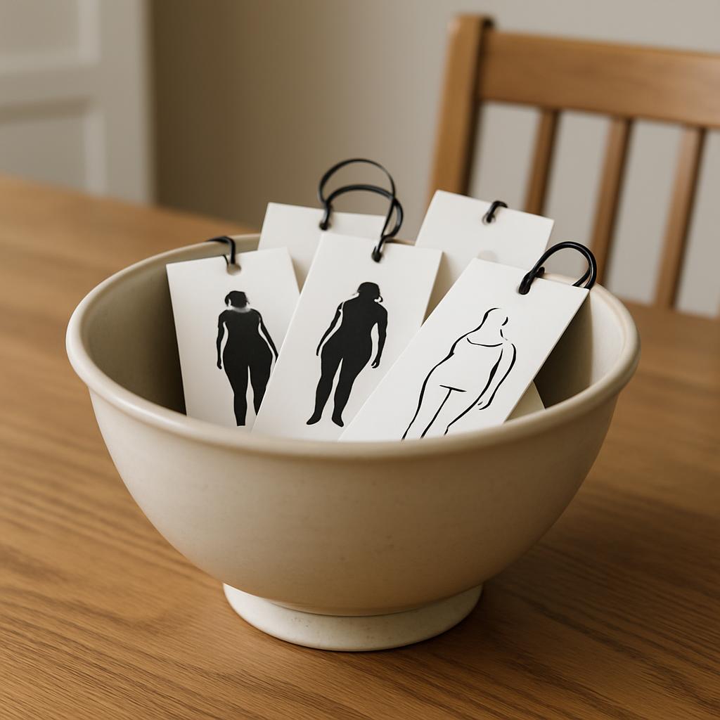 Body silhouettes, some full figure.